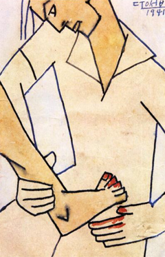 ¡®¹ß Ä¡·áÇØ ÁÖ´Ù¡¯, 1941. Á¾ÀÌ¿¡ Ææ, ä»ö.
